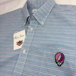 Grateful Dead Steal Your Face Alan Paine NWT Button Down (L)